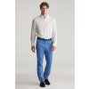 Gant Slim Cot/linen Suit Pants Salty Sea