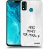 Picasee silikónový prehľadný obal pre Honor 9X Lite - White Fuel Picasee silikónový prehľadný obal pre Honor 9X Lite - White Fuel