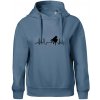 Piano ekg - krídlo - Oversized mikina dámská Moon - kratšia + širšia - L ( Denim ) Piano ekg - krídlo - Oversized mikina dámská Moon - kratšia + širšia - L ( Denim )