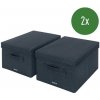 Leitz úložný box s vekom 28.5 x 38 x 20 cm tmavosivá Leitz úložný box s vekom 28.5 x 38 x 20 cm tmavosivá