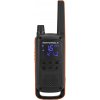 Motorola vysílačka TLKR T82 (2 ks, dosah až 10 km), IPx2, černo/oranžová Motorola vysílačka TLKR T82 (2 ks, dosah až 10 km), IPx2, černo/oranžová