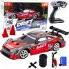 Závodné RC auto pre drift, červeno-čierne, 30 km/h, 1:16 Závodné RC auto pre drift, červeno-čierne, 30 km/h, 1:16