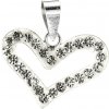 Šperky Nina - Strieborný prívesok 925/1000 Swarovski komponent - pri ag kam H 181 (Strieborný prívesok 925/1000 Swarovski komponent ( srdce sw)) Šperky Nina - Strieborný prívesok 925/1000 Swarovski komponent - pri ag kam H 181 (Strieborný prívesok 925/1000 Swarovski komponent ( srdce sw))