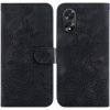 Peňaženkové kožené puzdro Lily na Oppo A38 - Čierna Peňaženkové kožené puzdro Lily na Oppo A38 - Čierna