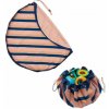 Play&Go Noomad outdoor Hracia deka a Vak na hračky Mokka Stripes Play&Go Noomad outdoor Hracia deka a Vak na hračky Mokka Stripes