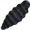 Anna brčky česateľné Crochet Braids čierne #1B: 65cm 300g Anna brčky česateľné Crochet Braids čierne #1B: 65cm 300g