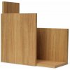 Ferm Living Polica Stagger Square, oiled oak Ferm Living Polica Stagger Square, oiled oak