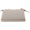 Garden Line Podsedák na židli HUDA 40x40x5 cm přírodní béžová Garden Line Podsedák na židli HUDA 40x40x5 cm přírodní béžová