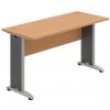 OFFICE PRO s.r.o. HOBIS kancelársky stôl pracovný rovný - CE 1400, buk OFFICE PRO s.r.o. HOBIS kancelársky stôl pracovný rovný - CE 1400, buk