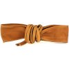 Dámsky kožený opasok na šnúrovanie 839 koňak