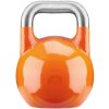 Gorilla Sports Súťažný kettlebell, oranžový, 28 kg