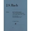 Sonatas for BWV 1027-1029 Viola da Gamba a Harpsichord - violončelo a klavír Sonatas for BWV 1027-1029 Viola da Gamba a Harpsichord - violončelo a klavír