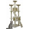 Pohodlné škrabadlo pre mačky Strom 170cm Veža Peliešok béžový Veľký Pohodlné škrabadlo pre mačky Strom 170cm Veža Peliešok béžový Veľký