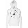 Adidas Karate mikina s kapucňou Farba: Biela-Čierna, Veľkosť: M Adidas Karate mikina s kapucňou Farba: Biela-Čierna, Veľkosť: M