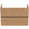 Závesná skrinka pod umývadlo v dekore duba v prírodnej farbe 80x55 cm Eurovit+ – Ideal Standard Závesná skrinka pod umývadlo v dekore duba v prírodnej farbe 80x55 cm Eurovit+ – Ideal Standard
