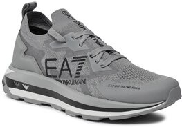EA7 Emporio Armani Sneakersy X8X113 XK269 S864 Sivá