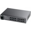 Zyxel GS1100-16EPS Slimline PoE+ 135W 16 portov Gigabit - DIP selektor Nespravovaný switch Zyxel GS1100-16EPS Slimline PoE+ 135W 16 portov Gigabit - DIP selektor Nespravovaný switch