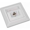 Zásuvka Solarix CAT6 UTP 1 x RJ45 pod omietku biela 23100097 Zásuvka Solarix CAT6 UTP 1 x RJ45 pod omietku biela 23100097