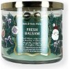 Bath & Body Works 3-knotová vonná svíčka FRESH BALSAM 411 g Bath & Body Works 3-knotová vonná svíčka FRESH BALSAM 411 g