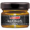 Vosková pasta, metalická 20 ml, medová zlatá Vosková pasta, metalická 20 ml, medová zlatá