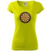 Terč na šípky - Dámske tričko Pure - XL ( Limetková ) Terč na šípky - Dámske tričko Pure - XL ( Limetková )