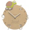 Detské nástenné hodiny s vlastným menom CalleaDesign korytnačka 36cm Detské nástenné hodiny s vlastným menom CalleaDesign korytnačka 36cm