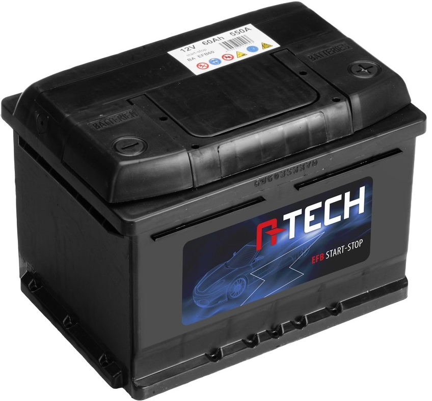 A-TECH EFB START-STOP 12V 60Ah 520A EFB60