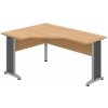OFFICE PRO s.r.o. HOBIS kancelársky stôl pracovný tvarový, ergo pravý - CEV 60 P, dub OFFICE PRO s.r.o. HOBIS kancelársky stôl pracovný tvarový, ergo pravý - CEV 60 P, dub