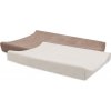 Jollein Poťah na prebaľovaciu podložku 50x70cm 2 ks froté Milky Coffee/Ivory Jollein Poťah na prebaľovaciu podložku 50x70cm 2 ks froté Milky Coffee/Ivory