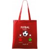 Futbal volá - Taška bavlnená - 42 x 38 cm ( Červená ) Futbal volá - Taška bavlnená - 42 x 38 cm ( Červená )