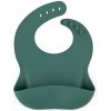 Petite&Mars Podbradník silikónový Take&Match Misty Green 6m+ Petite&Mars Podbradník silikónový Take&Match Misty Green 6m+