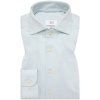 Pánska zelenkavá japanese knitted jersey košeľa ETERNA slim fit Veľkosť: 40 (M) Pánska zelenkavá japanese knitted jersey košeľa ETERNA slim fit Veľkosť: 40 (M)