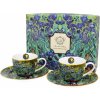 Duo Porcelánová šálka s podšálkou Van Gogh Irises 2 x 90 ml Duo Porcelánová šálka s podšálkou Van Gogh Irises 2 x 90 ml