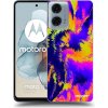 Picasee silikónový čierny obal pre Motorola Moto G24 - Burn Picasee silikónový čierny obal pre Motorola Moto G24 - Burn