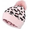 Dievčenská pletená čiapka Lewro, MERIE Ružová,Čierna, 4-7Y Dievčenská pletená čiapka Lewro, MERIE Ružová,Čierna, 4-7Y