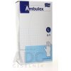 Ambulex rukavice LATEX veľ. L, nesterilné, pudrované 1x 100 ks Ambulex rukavice LATEX veľ. L, nesterilné, pudrované 1x 100 ks