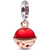 Dvojfarebný prívesok PANDORA Murano Planéta Mars 782433C01 Dvojfarebný prívesok PANDORA Murano Planéta Mars 782433C01
