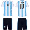 Dres MESSI ARGENTÍNA Futbalový Reprezentačný Tričko Šortky veľ. 110 cm Dres MESSI ARGENTÍNA Futbalový Reprezentačný Tričko Šortky veľ. 110 cm