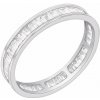 Eppi Eternity prsteň s baguette diamantmi Agathon R42912 Eppi Eternity prsteň s baguette diamantmi Agathon R42912