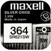 Maxell Silver Oxide 364 1ks 364/SR621SW/V364 Maxell Silver Oxide 364 1ks 364/SR621SW/V364