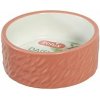 Zolux Miska keramická DAISY hlodavec 200 ml terakota