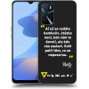 Picasee silikónový čierny obal pre OPPO A16 - Kazma - SVĚT PATŘÍ TĚM, CO SE NEPOSEROU Picasee silikónový čierny obal pre OPPO A16 - Kazma - SVĚT PATŘÍ TĚM, CO SE NEPOSEROU