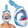 Detská celotvárová maska na šnorchlovanie Tsunami SHARK, modrá Detská celotvárová maska na šnorchlovanie Tsunami SHARK, modrá