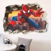 3D Nálepka na stenu - Spiderman v stene 3D Nálepka na stenu - Spiderman v stene