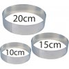 Cake Baking Tool No.77462 Vykrajovacia forma, 3 ks Kruh Cake Baking Tool No.77462 Vykrajovacia forma, 3 ks Kruh