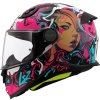 Prilba LS2 FF812 KID CYBERG PURPLE CYAN YM 49-50 Prilba LS2 FF812 KID CYBERG PURPLE CYAN YM 49-50