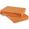 Plachta posteľná oranžová marhuľová jersey EMI, Plachta 120x200 Plachta posteľná oranžová marhuľová jersey EMI, Plachta 120x200