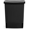 Čierny vstavaný plastový odpadkový kôš 10 l – Brabantia Čierny vstavaný plastový odpadkový kôš 10 l – Brabantia