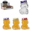 Home Deco Dóza sklenená medvedík s uzáverom 30 ml