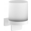 Hansgrohe AddStoris S - Dávkovač tekutého mydla, biela matná 41765700 Hansgrohe AddStoris S - Dávkovač tekutého mydla, biela matná 41765700